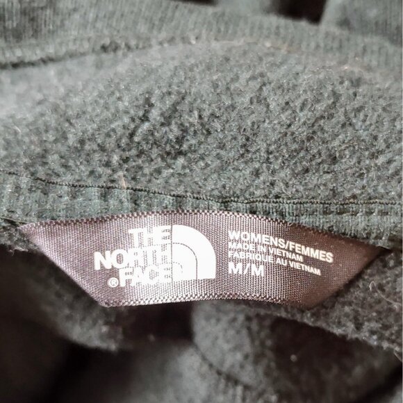 The North Face Full Zip Sweater Green Womens Size Medium Zip Pockets - Picture 5 of 10
